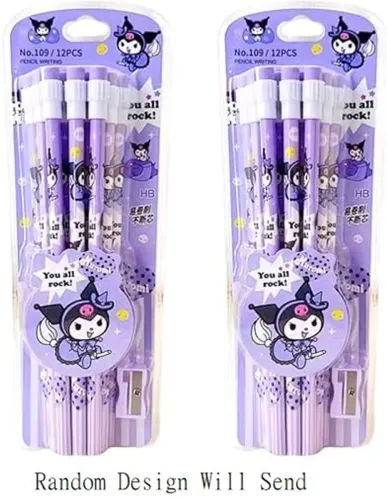 Image of Eclet 12 Pcs Stationery Pencil Set 
