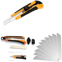 Eclet Heavy Duty 18 mm Cutter Knife 