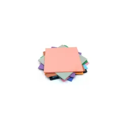 Eclet Neon Origami Paper 15 cm X 15 cm Pack of 100 Sheets (10 sheet x 10 color) Fluorescent Color Both Side Coloured For