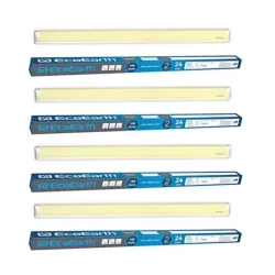 EcoEarth Hexa 24 Watt Batten, India’s First Hexagon-Shaped LED Tubelight | 2 Feet | Cool White | Pack of 4
