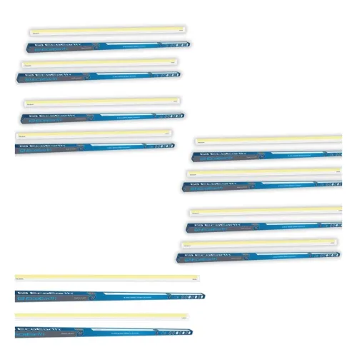 Image of EcoEarth Hexa 50 Watt Batten, India’s First Hexagon-Shaped LED Tubelight | 4 Feet | Warm White | Pack of 10