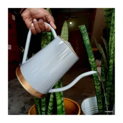 ecofynd 1.5 Litre Metal Watering can for Plants