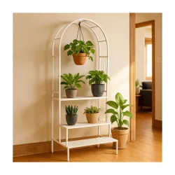 ecofynd Arbow Arc Plant Stands for Outdoor Balcony