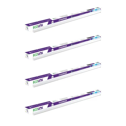 Image of EcoLink 20w LED Tubelight 4ft LED Batten for Living Room (Pack of 4)