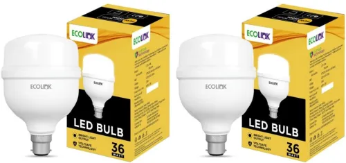 Image of EcoLink 36 W Eye Safety Compliance Standard B22 LED Bulb