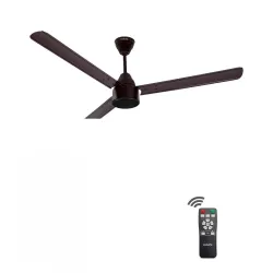 EcoLink AiroMax BLDC 1200mm Ceiling Fan – Brown | Power-Saving BLDC Technology | High Airflow Performance |