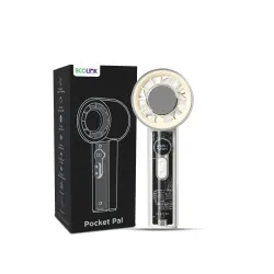 EcoLink Pocket Pal Handheld Fan (Beige) | Compact & Portable Personal Fan | USB Rechargeable | Lightweight Cooling Fan for Travel & Outdoor Use | Pack of 1