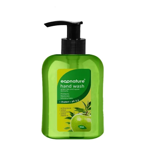 Image of Econature Hand Wash, Green Apple, 250ml