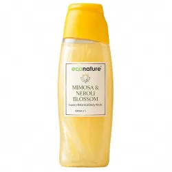 Econature Shower Gel & Body Wash for Men & Women | Peach & Avocado, Mimosa & Neroli Blossom, Blackcurrant & Bearberry Va