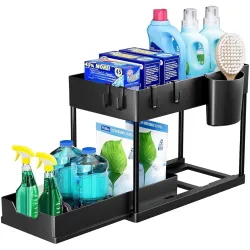 E-COSMOS 2-Tier Under Sink Organizer