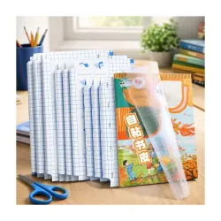 E-COSMOS Transparent Book Covers 30 Pcs