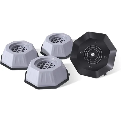 Image of E-Cosmos Washer Dryer Anti-Vibration Pads (4 Pack, Grey)