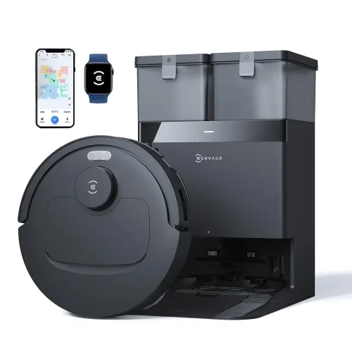Image of ECOVACS Deebot N50 PRO Omni 2 in 1 Robotic Vacuum Cleaner & Mop, 2026 New Launch 25000 Pa Suction, Self-Emptying Omni-St