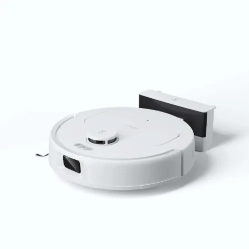 Image of ECOVACS N30 Robotic Floor Cleaner with 2 in 1 Mopping and Vacuum (WiFi Connectivity, Google Assistant and Alexa) (White)