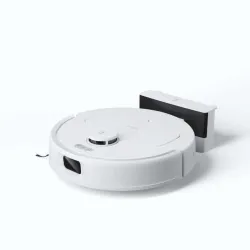 ECOVACS N30 Robotic Floor Cleaner with 2 in 1 Mopping and Vacuum (WiFi Connectivity, Google Assistant and Alexa) (White)