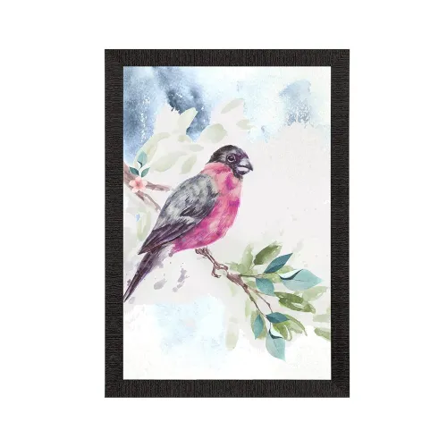 Image of eCraftIndia Bird Sitting Painting