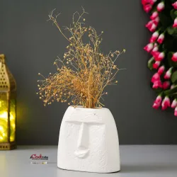 eCraftIndia Resin Shape Decorative Flower Vase 