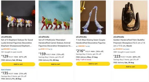 Image of eCraftindia Statues upto 89% discount 