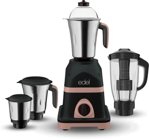Image of Edel by Lifelong Premio 2.0 800 W Juicer Mixer Grinder (Premio 2.0 | 4 Jars | Black)