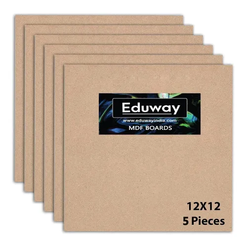 Image of Eduway MDF Board 30x30cm 4mm Pack-5