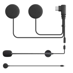 EDYELL Motorcycle Bluetooth Helmet Headset