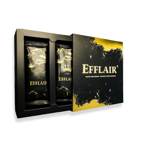 Image of Efflair Premium Chocolate for Men & Women | Indulgence with Natural Herbs | Romantic Gift | Gluten-Free & Vegan | 2x20g