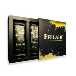 Efflair Premium Chocolate for Men & Women | Indulgence with Natural Herbs | Romantic Gift | Gluten-Free & Vegan | 2x20g
