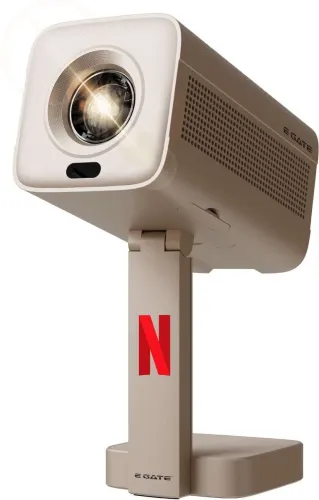 Image of Egate Atom 4X+ 4K HDR Projector Native 1080p Android 12 | HDR10 HDMI | Netflix Prime (10000 lm / 1 Speaker / Wireless / 