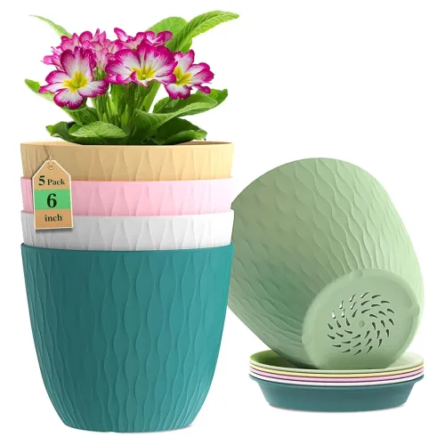 Image of Eightiz Plastic Flower Pots Po5