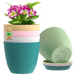 Eightiz Plastic Flower Pots Po5