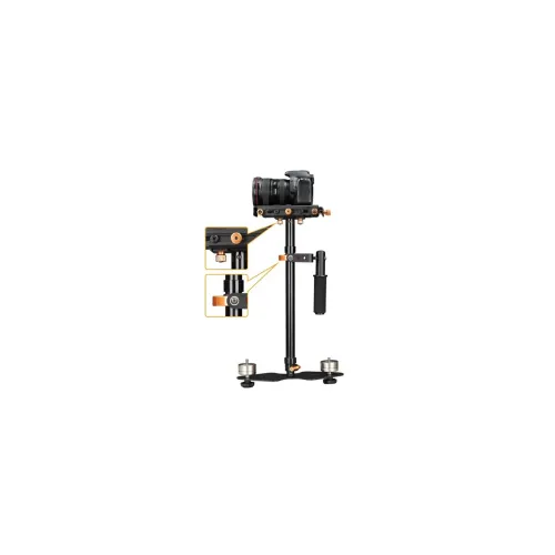 Image of E-Image CS-10 DSLR Video Camera Handheld Stabilizer for Nikon / Canon / Sony / Panasonic (Black)