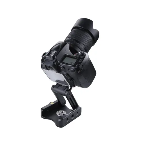 Image of E-Image MH-10 / FH-10 DSLR Camera CNC Folding Z Tripod Flex Pan Tilt Ball Head Desktop Stand Holder for Sony Nikon Panas