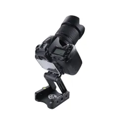 E-Image MH-10 / FH-10 DSLR Camera CNC Folding Z Tripod Flex Pan Tilt Ball Head Desktop Stand Holder for Sony Nikon Panas