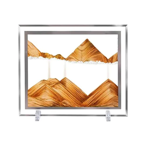 Image of Eitheo Showpiece Sand Art Picture | Natural Landscape showpieces for home, Décor, Office, Table, Gifts | for Kids Dark O