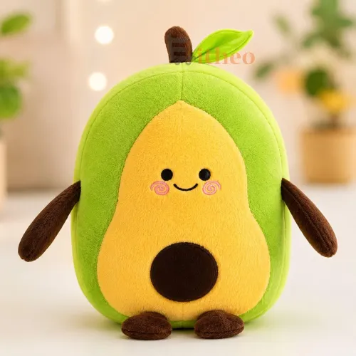 Image of EITHEO Avocado Plush Soft Toy Pillow 25 cm 