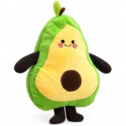 EITHEO Avocado Plush Soft Toy Pillow 25 cm – Cute Kawaii Stuffed Fruit Cushion