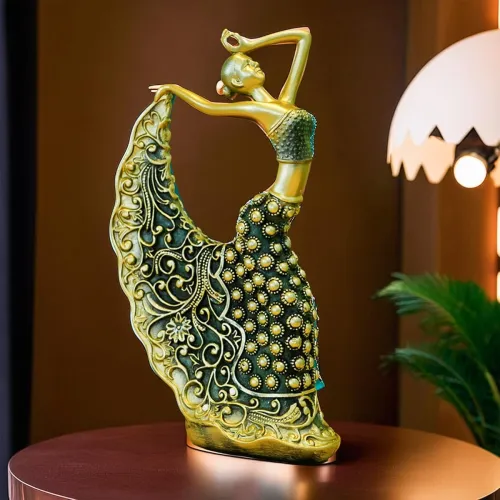 Image of Ekhasa Nostrae Female Peacock Dancer Show Pieces
