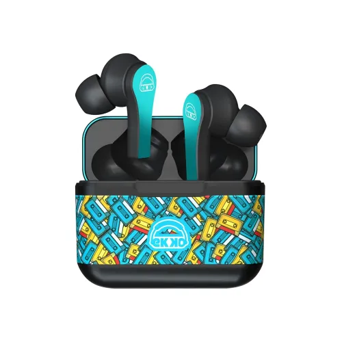 Image of EKKO Earbeats T08 Bluetooth Truly Wireless in Ear Earbuds with mic, ENC Call Noise Cancellation, 40H Playtime,10MM Drive