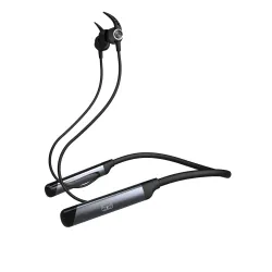 Ekko Unplug N04 Bluetooth in Ear Neckband Earphones, 50 Hours Playback Time, 10 mm Speaker Size, Quick Charging, Noise C
