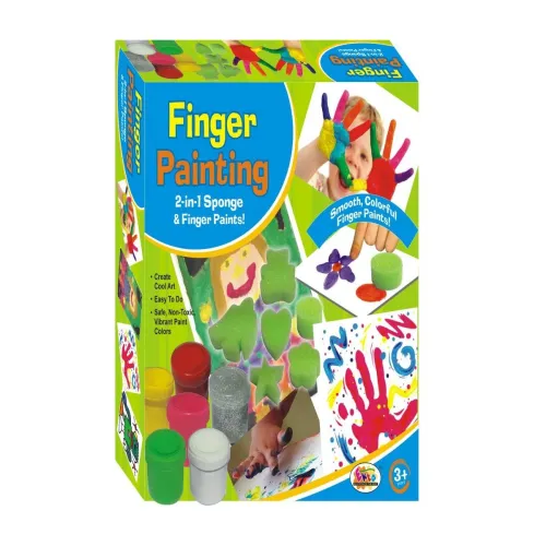 Image of Ekta Finger Painting (Junior) Fun Game, Multi Color