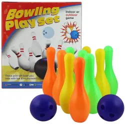 EKTA Kid Bowling Set (Medium) 6 Pins,
