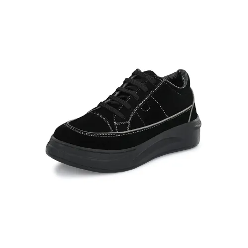 Image of EL PASO Faux Leather Casuals Sneakers Walking Shoes