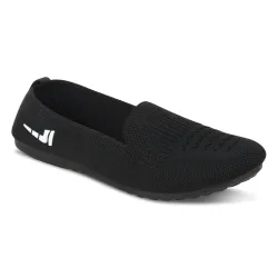 ELECANT Knitted Lightweight Slip-on Comfortable Casual Flat Ballies