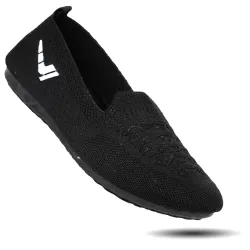 ELECANT Lightweight Active Wear Knitted Slip-on Comfortable Casual Flat Ballies Shoes Women