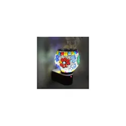 Electric Ceramic Multicolor Dani with Night Lamp