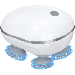 Electric Head, Scalp Massager | Advance Red Light Therapy for Boost Growth Fall Control Therapy | 3 Speed Mode Handheld,