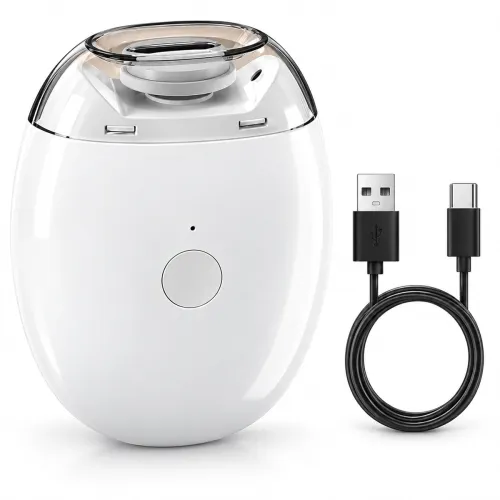 Image of Electric Nail Clipper and Grinder with USB-C Rechargeable Battery
