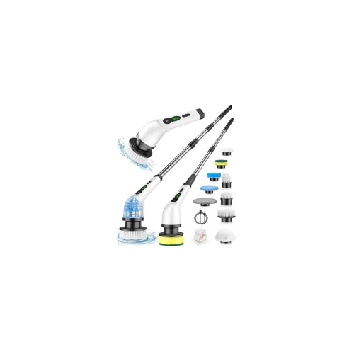 Image of Electric Spin Scrubber Cordless with 9 Brush Heads