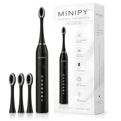 Electric Toothbrush for Adults with 4 DuPont Brush Heads