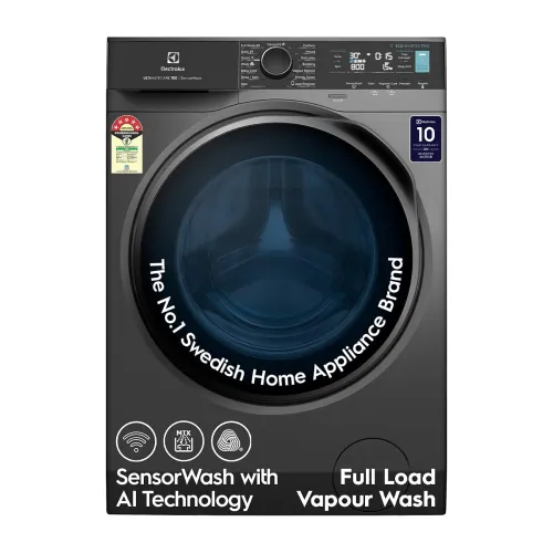 Image of Electrolux 11kg 5 Star Front Load Washing Machine, AI SensorWash, WiFi